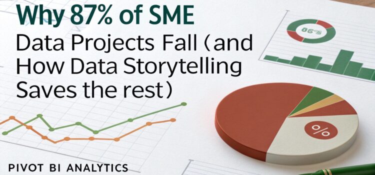 Why 87% of SME Data Projects Fail (And How Data Storytelling Saves the Rest)